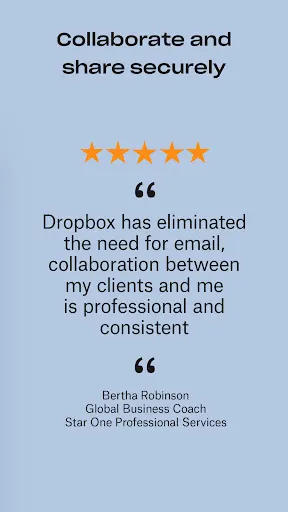 Dropbox: Secure Cloud Storage screenshot 4