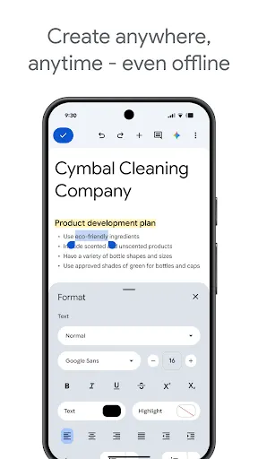 Google Docs screenshot 4