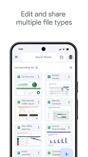 Google Sheets screenshot 3