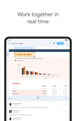 Google Sheets screenshot 5