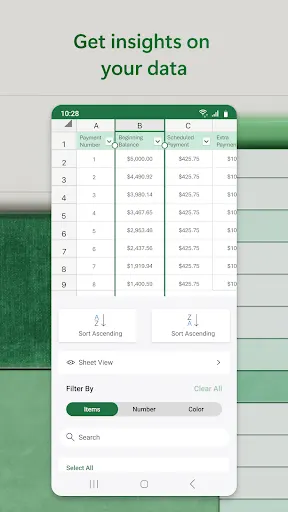 Microsoft Excel: Spreadsheets screenshot 4