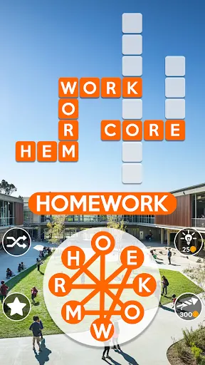 Wordscapes: Word puzzle game screenshot 1