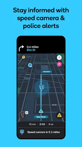 Waze Navigation & Live Traffic screenshot 3